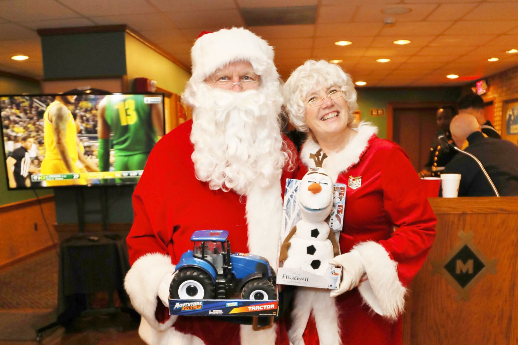 Santa and Mrs. Claus